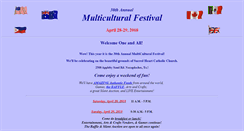 Desktop Screenshot of multiculturalfest.net